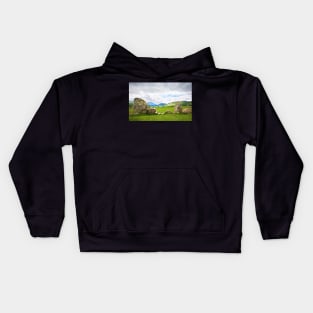 View From Castlerigg as Impressionist Art Kids Hoodie